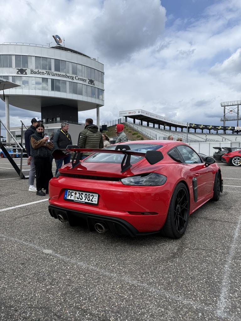 Porsche GT-Lineup am Hockenheimring