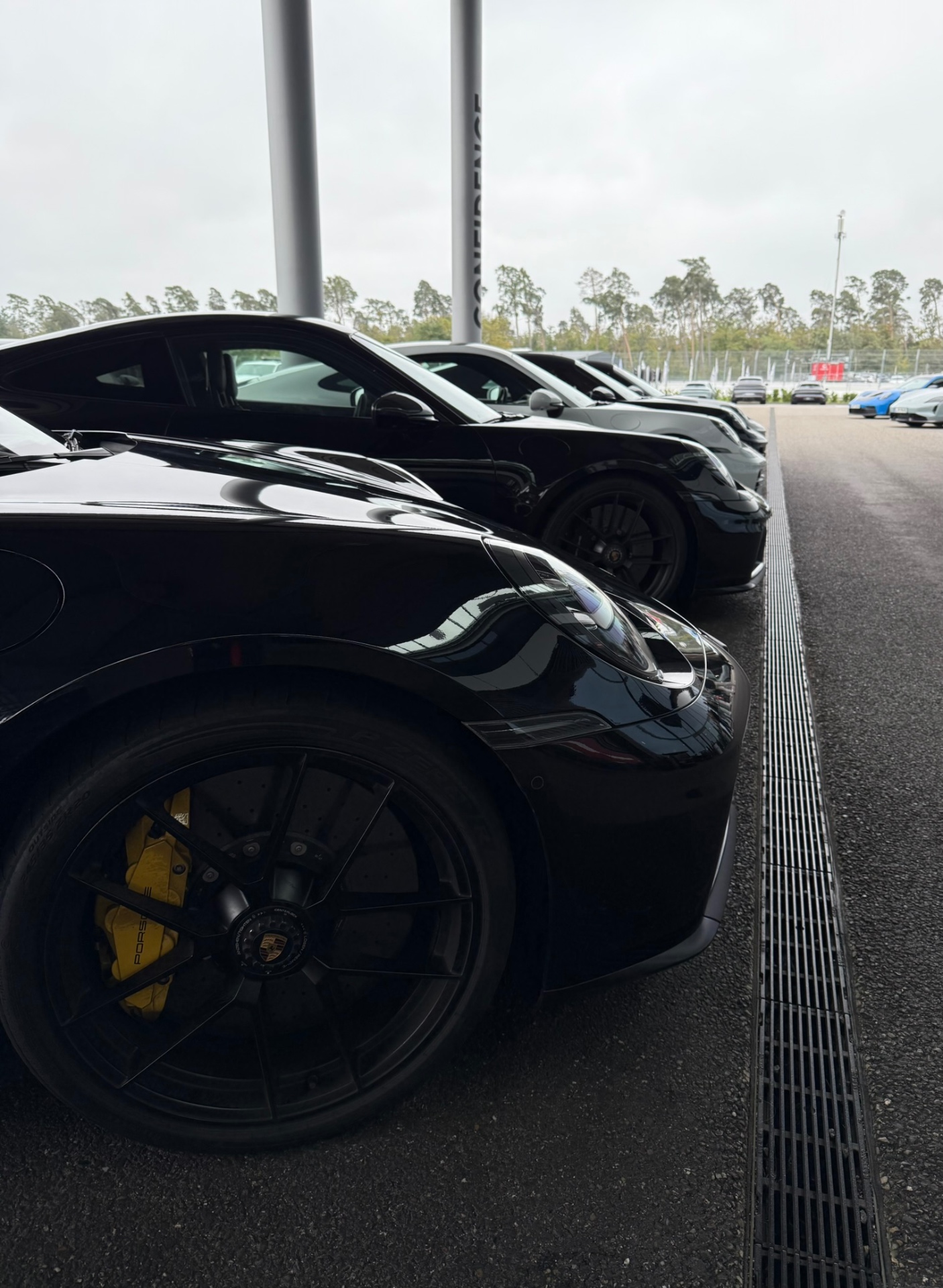 Porsche 911 GT3 Fahrzeuglinie