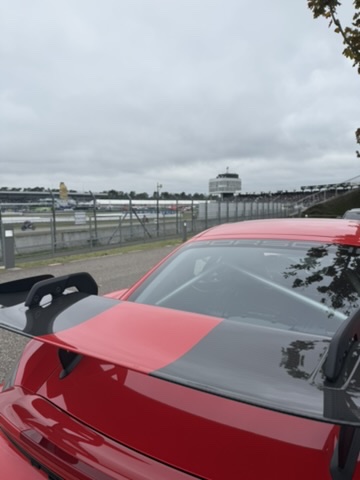 Porsche auf der Rennstrecke