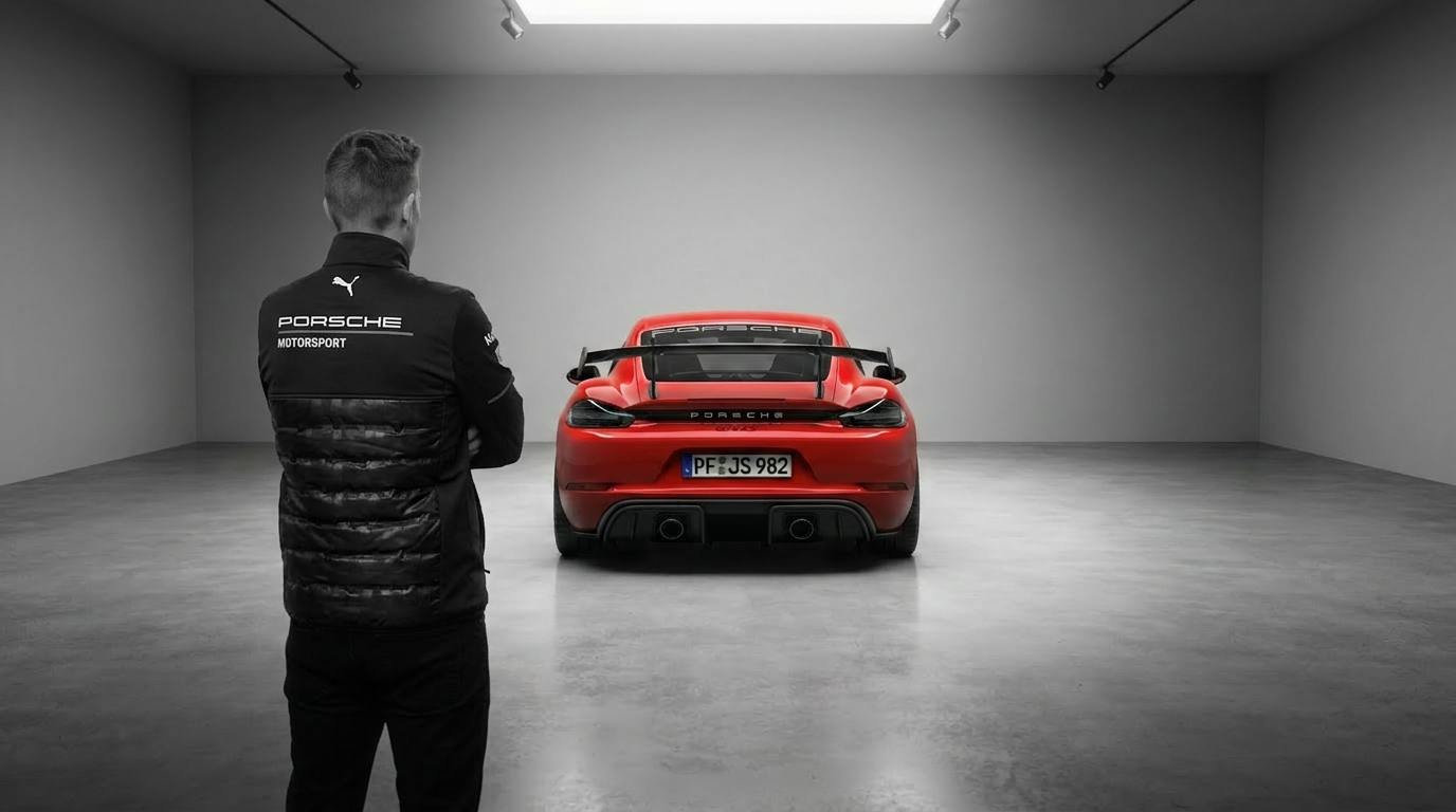 Porsche GT3 RS und GT4 RS in der Werkstatt